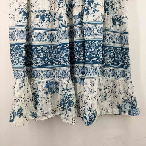 Long printed dress レディース import:XS