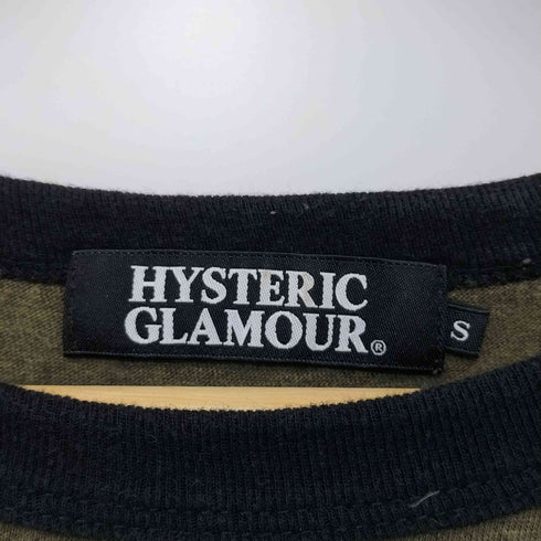ヒステリックグラマー HYSTERIC GLAMOUR バンドコラボ フロントプリント S/S リンガー Tシャツ メンズ JPN:S