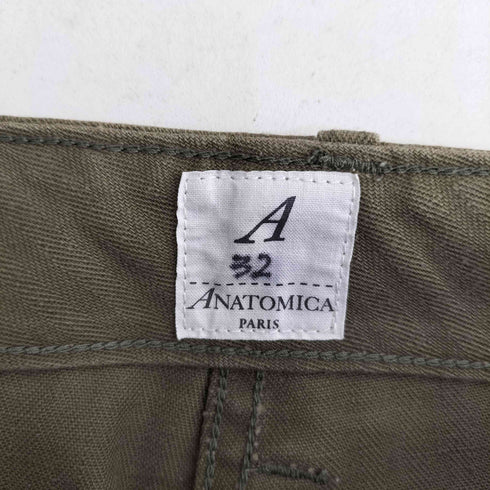 アナトミカ ANATOMICA アンクル丈 ボタンフライミリタリーパンツ メンズ 32