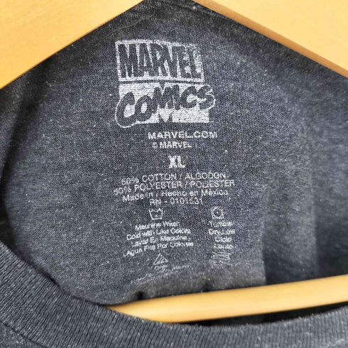 マーベル MARVEL アメコミ キャラ 集合 プリント クルーネック S/S Tシャツ メンズ JPN:XL