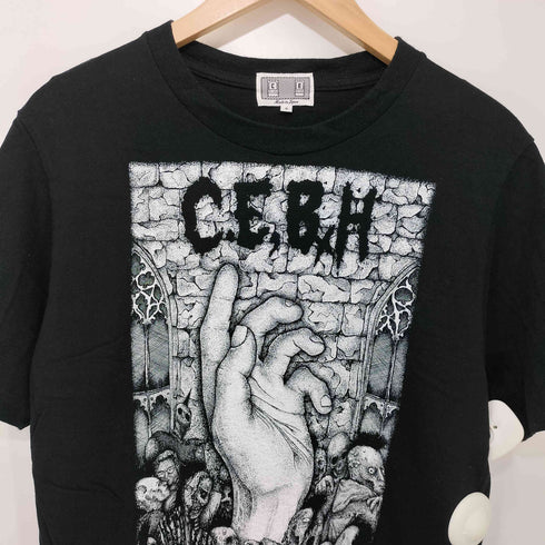 シーイー C.E スカルプリント S/S Tシャツ メンズ JPN:S