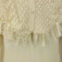 ザラ ZARA レースフリルニットカーディガン レディース import:M