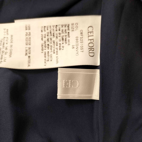 セルフォード CELFORD 25SS ウエストクロスデザインタイトスカート レディース 36