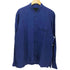 ランバンコレクション LANVIN COLLECTION リネン バンドカラー L/S シャツ メンズ 48