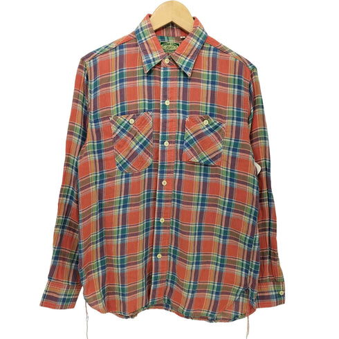 シュガーケーン SUGAR CANE フロントポケット L/S チェック シャツ メンズ JPN:S