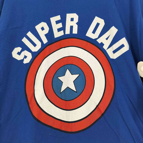 マーベル MARVEL アメコミ キャラクター スターシールド プリント S/S クルーネック Tシャツ メンズ import:XL