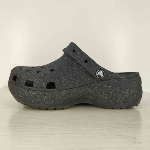 クロックス crocs クラシック プラットフォーム グリッター クロッグ レディース W8