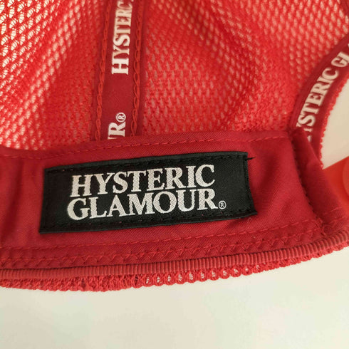 ヒステリックグラマー HYSTERIC GLAMOUR GIRL SITTING RS LOGO メッシュキャップ メンズ FREE