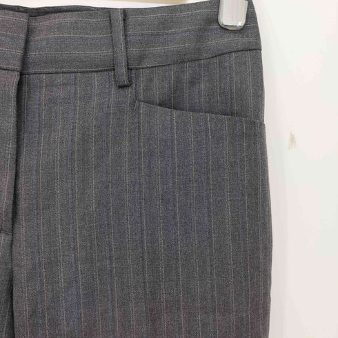 セオリーリュクス theory luxe NALIAN LEM イタリア製 ストライプ スラックスパンツ レディース 36