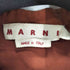 マルニ MARNI L/S ノーカラーティアードシャツワンピース レディース FR:36