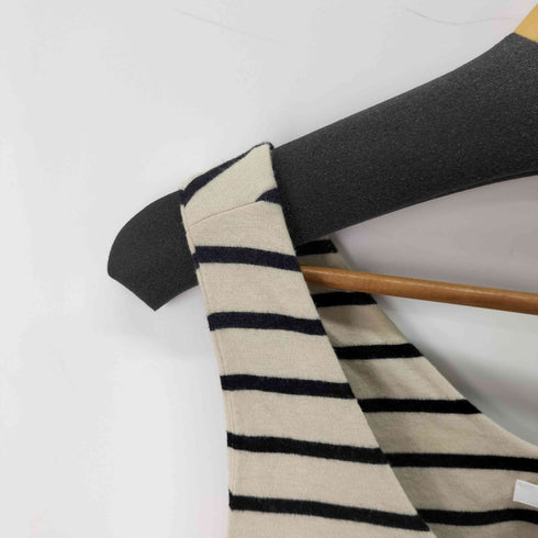 クロエ Chloe サイド金ボタン ボーダータンクトップ レディース import:S
