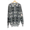 LE TIGRE MADE IN USA アーガイル柄ニットポロ メンズ XL