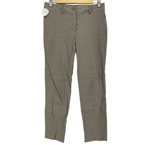 セオリーリュクス theory luxe RINSIN ECO CRUNCH WASH リネン ストレッチ テーパード パンツ レディース JPN:42