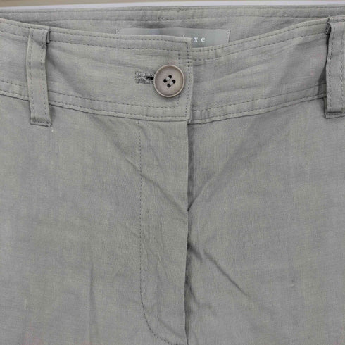 セオリーリュクス theory luxe RINSIN ECO CRUNCH WASH リネン ストレッチ テーパード パンツ レディース JPN:42