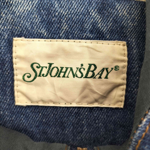 セントジョンズベイ STJOHNS BAY 90S フーデッドデニムボンバージャケット メンズ XL