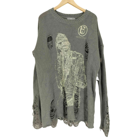 a good bad influence Damage Over Knit domestic メンズ ONE SIZE