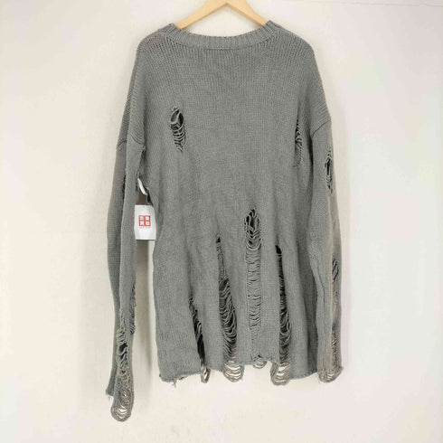 a good bad influence Damage Over Knit domestic メンズ ONE SIZE