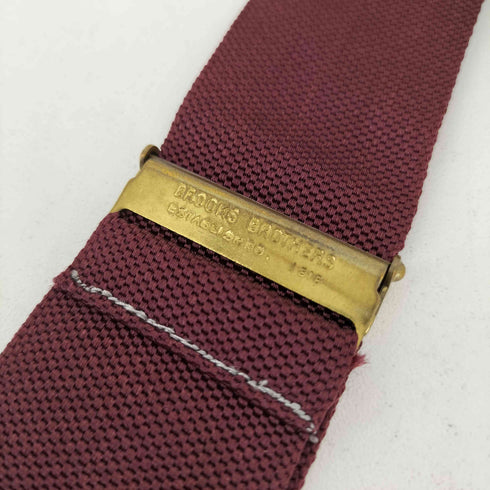 ブルックスブラザーズ BROOKS BROTHERS バーガンディ サスペンダー メンズ