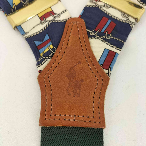 ポロバイラルフローレン Polo by RALPH LAUREN 総柄サスペンダー メンズ