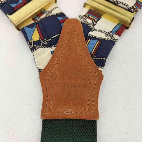 ポロバイラルフローレン Polo by RALPH LAUREN 総柄サスペンダー メンズ