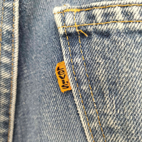 リーバイス Levis 70S USA製 刻印8 66後期 オレンジタブ 646 フレアデニム メンズ
