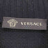 ヴェルサーチ VERSACE レザー装飾デザインドライバーズニット メンズ 46