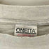 オニータ ONEITA 90S USA製 HIGH COMPRESSIONパッチ クルーネック Tシャツ シングルステッチ メンズ