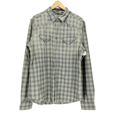 ゲス GUESS チェックL/Sシャツ メンズ JPN:L
