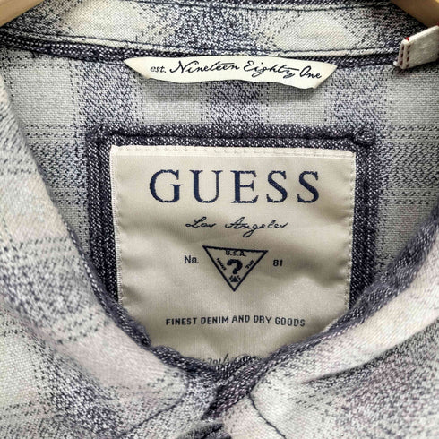 ゲス GUESS チェックL/Sシャツ メンズ JPN:L