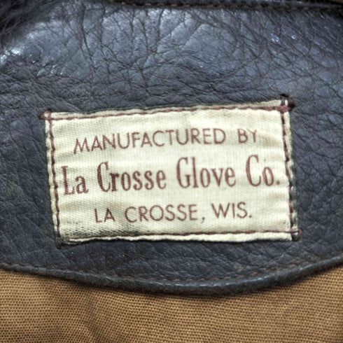 50S la crosse gloves レザーフリンジジャケット メンズ