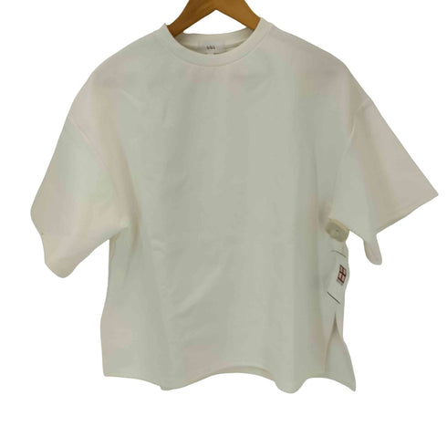 リル LILL サイドスリットコットンポンチビッグシルエット5分袖ドレープカットソー メンズ JPN:XS