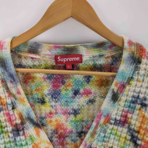 シュプリーム Supreme 21AW Waffle Knit Cardigan メンズ import:L