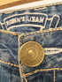 ROBIN'S JEAN 別布パッチ デニムパンツ メンズ 32