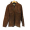 50S WEATERN LEATHER WEAR スエード レースアッププルオーバー メンズ