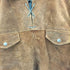 50S WEATERN LEATHER WEAR スエード レースアッププルオーバー メンズ