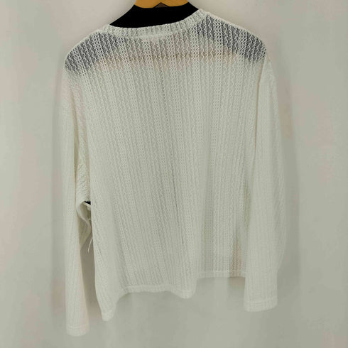 リル LILL ルーズシルエットシアーメッシュメタルZIPカーディガン メンズ JPN:S