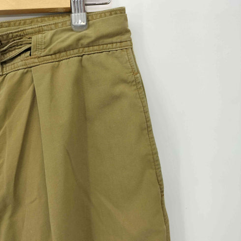 ダブルアールエルラルフローレン RRL RALPH LAUREN 90S USA製 ベルテッド タック ポプリンワイドパンツ メンズ 34/32