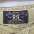 ダブルアールエルラルフローレン RRL RALPH LAUREN 90S USA製 ベルテッド タック ポプリンワイドパンツ メンズ 34/32