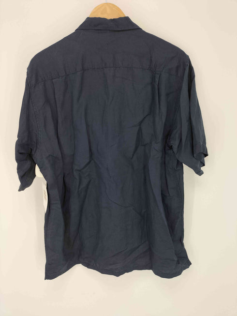 ムジルシリョウヒン 無印良品 リネン シルクオープンカラーシャツ メンズ JPN:XL