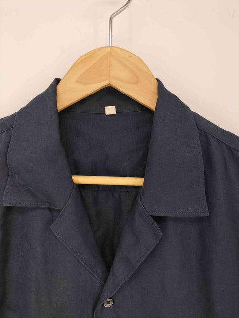 ムジルシリョウヒン 無印良品 リネン シルクオープンカラーシャツ メンズ JPN:XL
