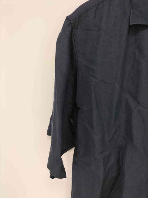 ムジルシリョウヒン 無印良品 リネン シルクオープンカラーシャツ メンズ JPN:XL