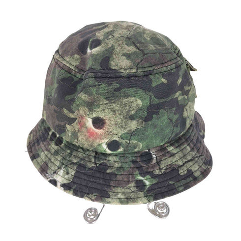 ラファイエット Lafayette × DEADLINE CHALK LINE CAMO BUCKET HAT チョーク ライン カモ バケットハット メンズ L