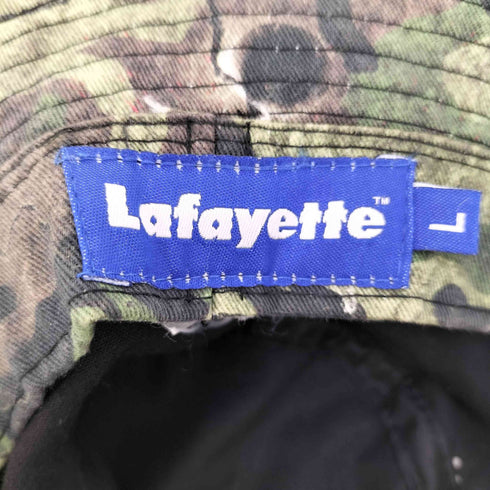 ラファイエット Lafayette × DEADLINE CHALK LINE CAMO BUCKET HAT チョーク ライン カモ バケットハット メンズ L