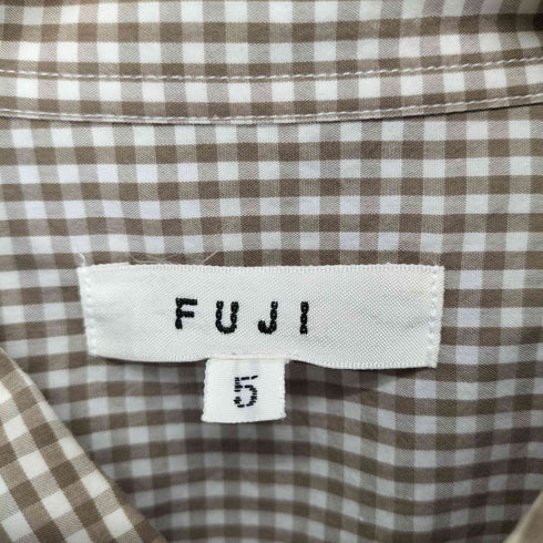 FUJI COTTON CHECK SHIRT domestic メンズ JPN:5
