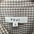 FUJI COTTON CHECK SHIRT domestic メンズ JPN:5