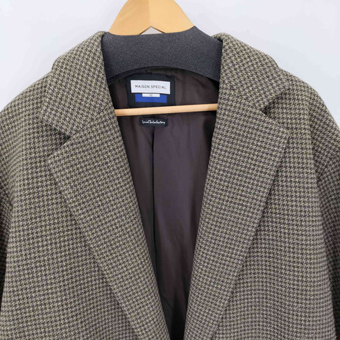 メゾンスペシャル MAISON SPECIAL 20AW エアロゲルプライオーバーチェスターコート メンズ JPN:2