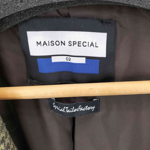 メゾンスペシャル MAISON SPECIAL 20AW エアロゲルプライオーバーチェスターコート メンズ JPN:2