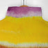 イッセイミヤケミー ISSEY MIYAKE me BLURRED STRIPE スプラッシュペインティング グラデーション ハイネック プリーツ ロングスリーブTシャツ レディース