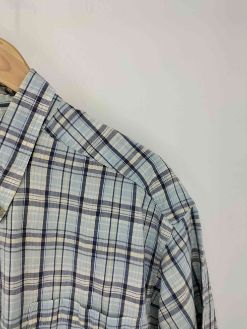 コロンビア Columbia チェック柄 ボタンダウンS/Sシャツ メンズ JPN:XL