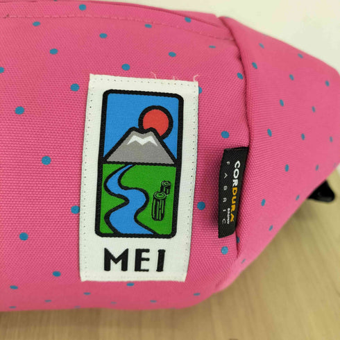 メイ MEI ドット柄ボディバッグ レディース